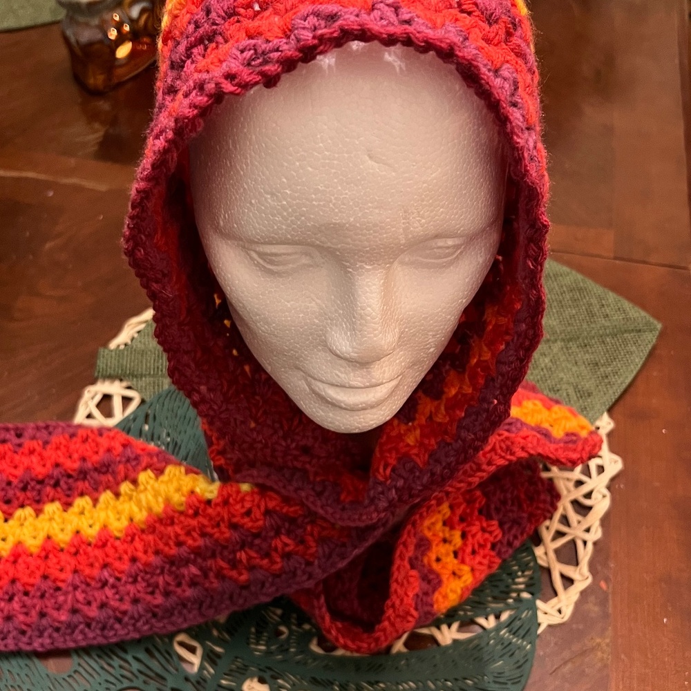 Hat /scarf combo